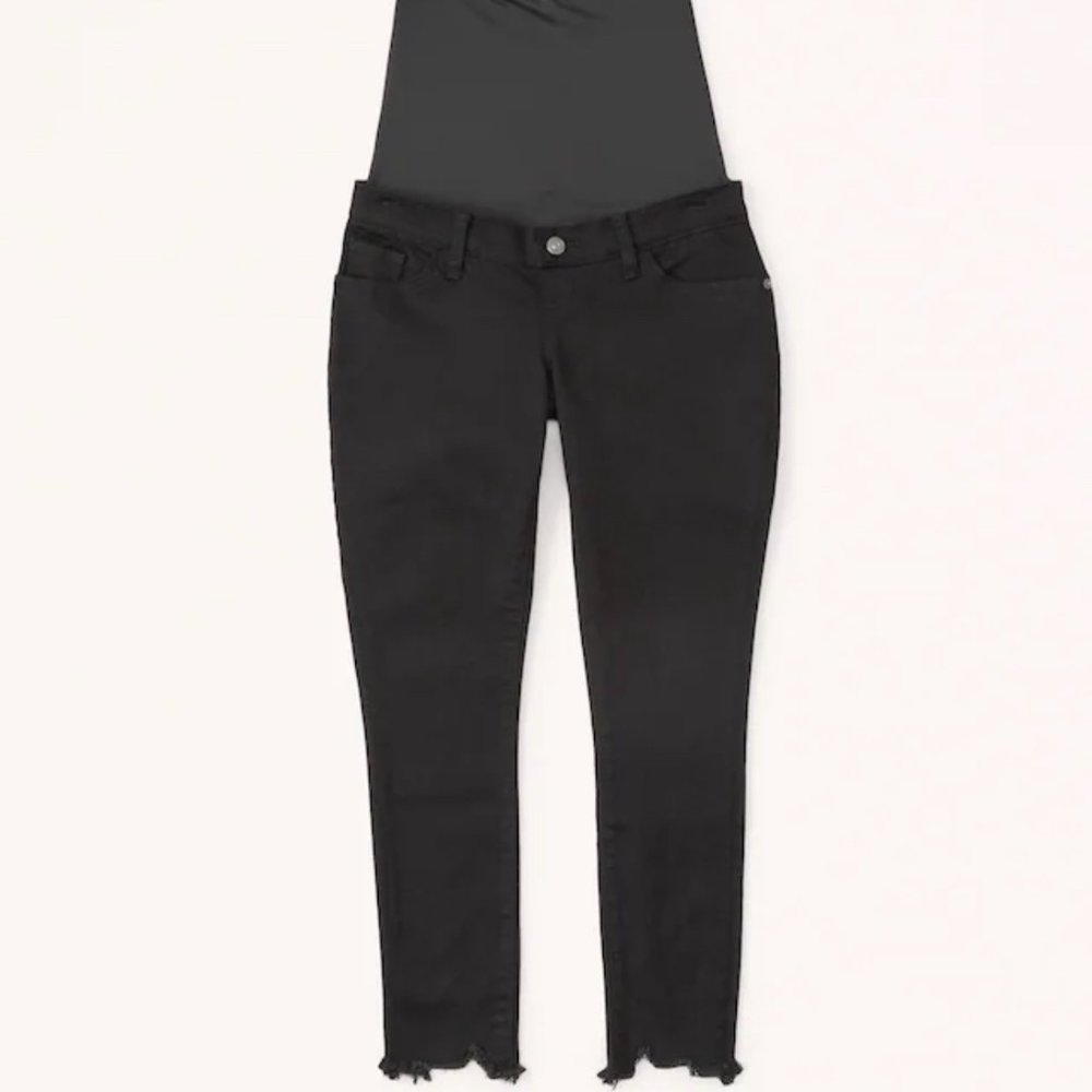 Abercrombie & Fitch Maternity Super Skinny Ankle Jean